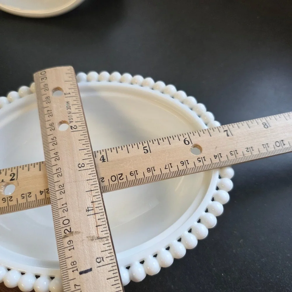 Vintage Milk Glass Hen on Nest 7